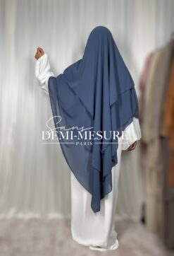 Khimar mousseline 3 voiles | Sans Demi Mesure