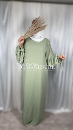 1m80 Abaya Almaa JAZZ - ABAYA & ROBE | Sans Demi Mesure